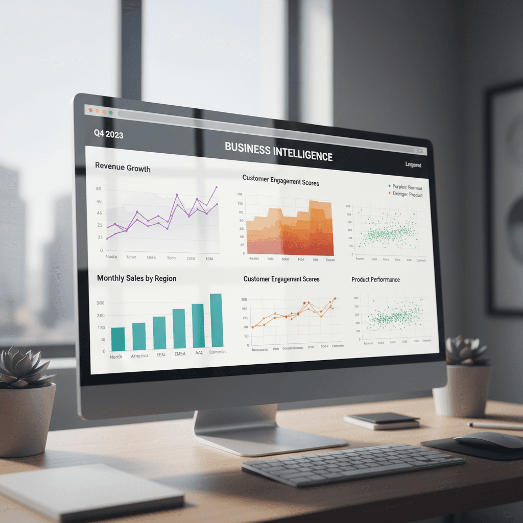 Interactive data visualization with multiple chart types and metrics